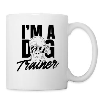 Je suis un dresseur de chiens d’école de chiens - Mug blanc - blanc - Droite