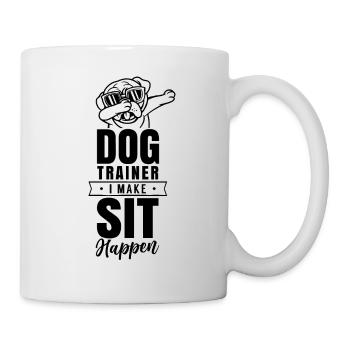 Dresseur de chiens Maître de chiens École canine Disant - Mug blanc - blanc - Droite