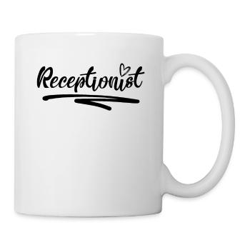 Receptionist Receptionist Reception - Mug - white - Right
