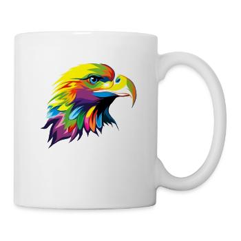 just a boy who loves eagles bird eagle - Mug - white - Right