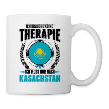 Kasachstan Urlaub Therapie Kasache Astana Reise - Tasse - Weiß - Rechts