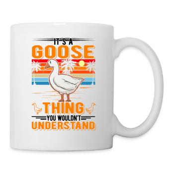 Goose Thing Goose Goose Goose Breeder - Mug - white - Right