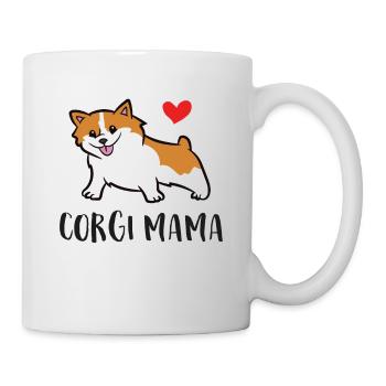 Corgi Mama Cute Welsh Corgi - Mug - white - Right