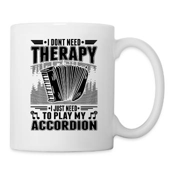 Accordion Accordion Accordionist - Mug - white - Right