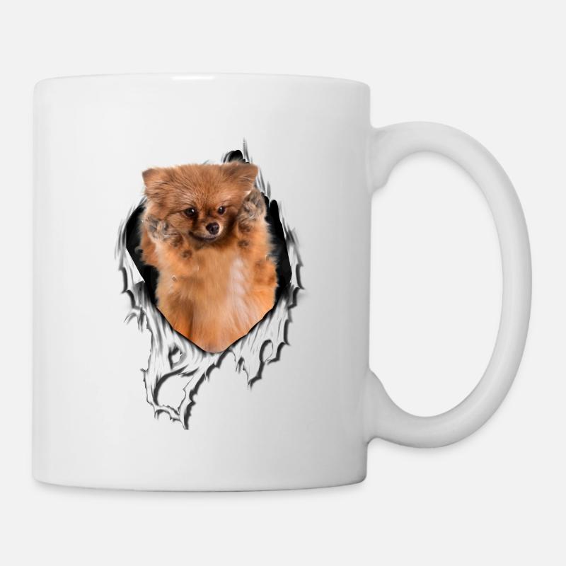 Mon Spitz est parfait - Mug blanc - blanc