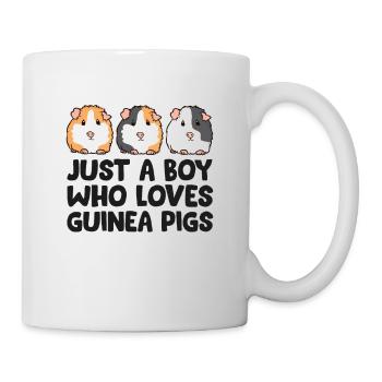 Juste un garçon qui aime les cochons d’Inde - Mug blanc - blanc - Droite
