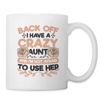 J’ai la meilleure tante de tous les temps - Mug blanc - blanc - Droite