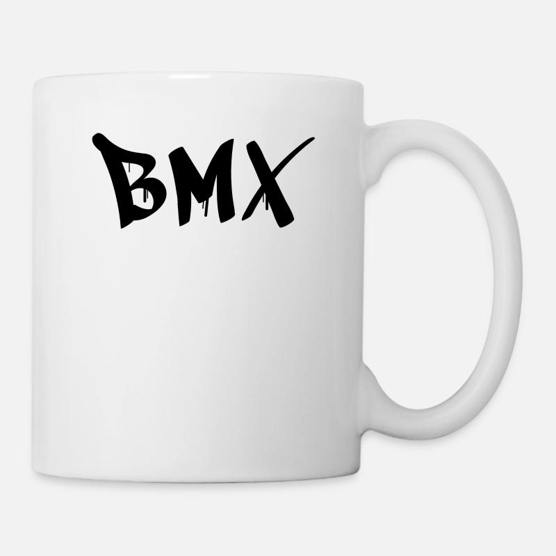 BMX - Tasse - Weiß
