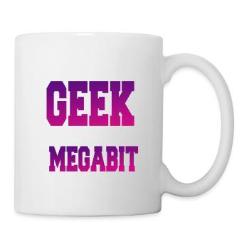 Homme Avantage d'être un Geek Megabit Humour Gamer - Mug blanc - blanc - Droite