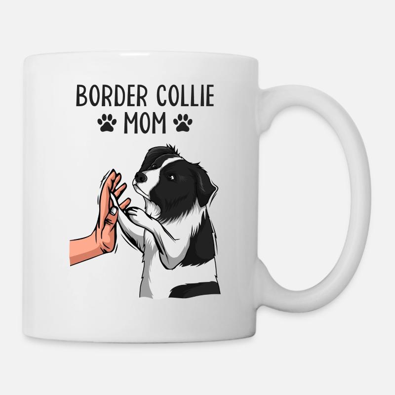 Border Collie Maman Chiens Maman Maîtresse - Mug blanc - blanc
