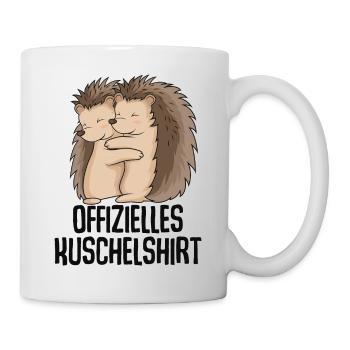 Igel - Tasse - Weiß - Rechts