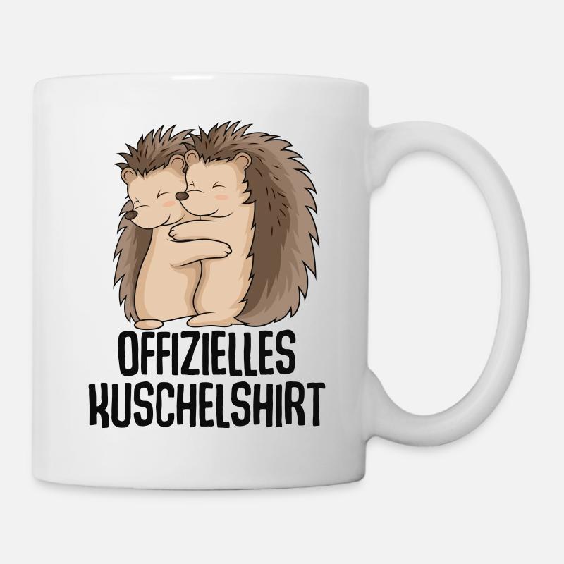 Igel - Tasse - Weiß