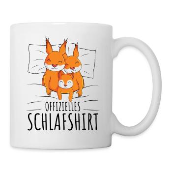 Eichhörnchen - Tasse - Weiß - Rechts