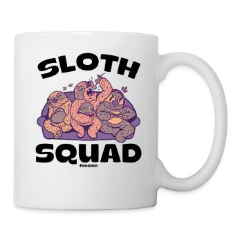 Sloth Squad - Tasse - Weiß - Rechts