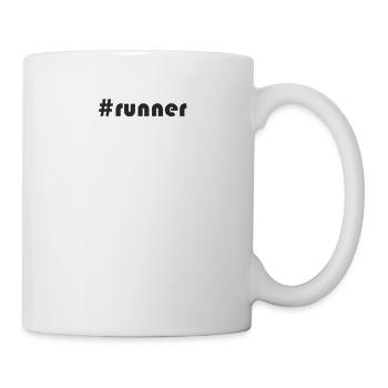 Laufen - #runner - Tasse - Weiß - Rechts