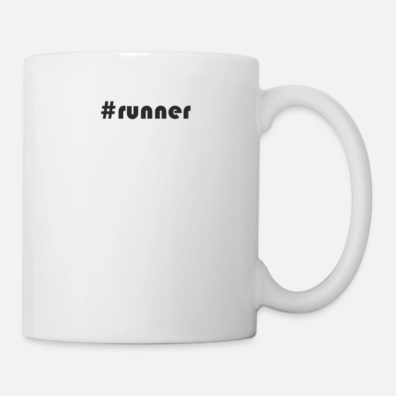 Course à pied - #runner - Mug blanc - blanc