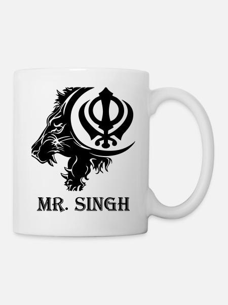mr. singh - Mug - white