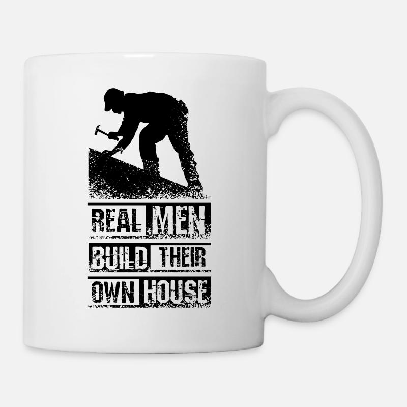 Men Builder - Mug - white