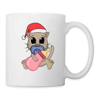 Baby Cat Christmas - Mug - white - Right