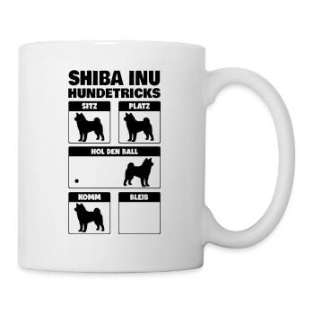 Shiba Inu Hundetricks - Tasse - Weiß - Rechts