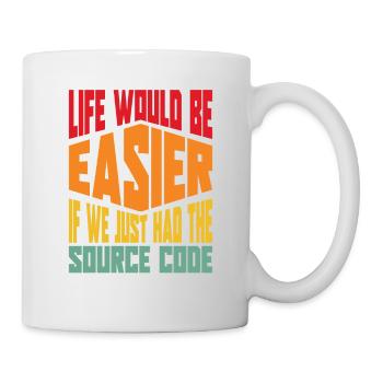 Programmierer Coder Software Entwickler - Tasse - Weiß - Rechts