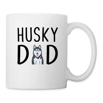 Husky Papa Sibérien Husky Papa - Mug blanc - blanc - Droite