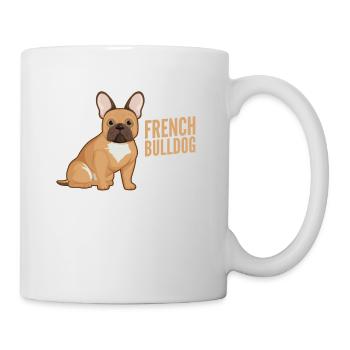 J’aime vraiment Français Bulldog ok? - Mug blanc - blanc - Droite