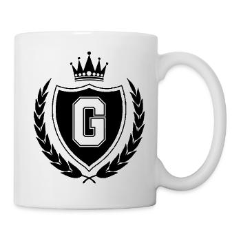 wappen G Krone - Tasse - Weiß - Rechts
