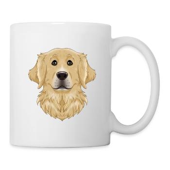 Golden Retriever Lover I Dog Lover I Golden - Tasse - Weiß - Rechts