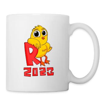 Rente 2023 Ruhestand Renteneintritt Rentner - Tasse - Weiß - Rechts