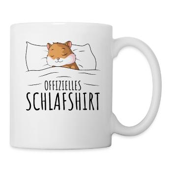 Hamster - Tasse - Weiß - Rechts