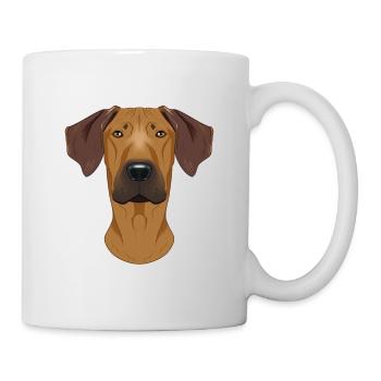 Rhodesian Ridgeback Lover I Dog Lover I Rhodesian - Mug blanc - blanc - Droite