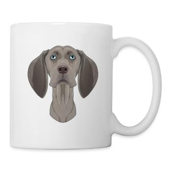 Weimaraner Lover I Dog Lover I Weimaraner - Tasse - Weiß - Rechts