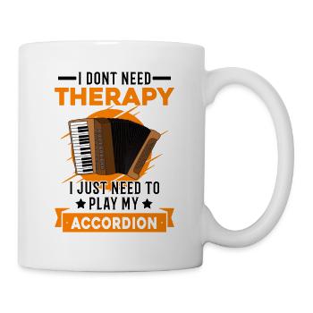 Accordion Accordion Accordionist - Mug - white - Right