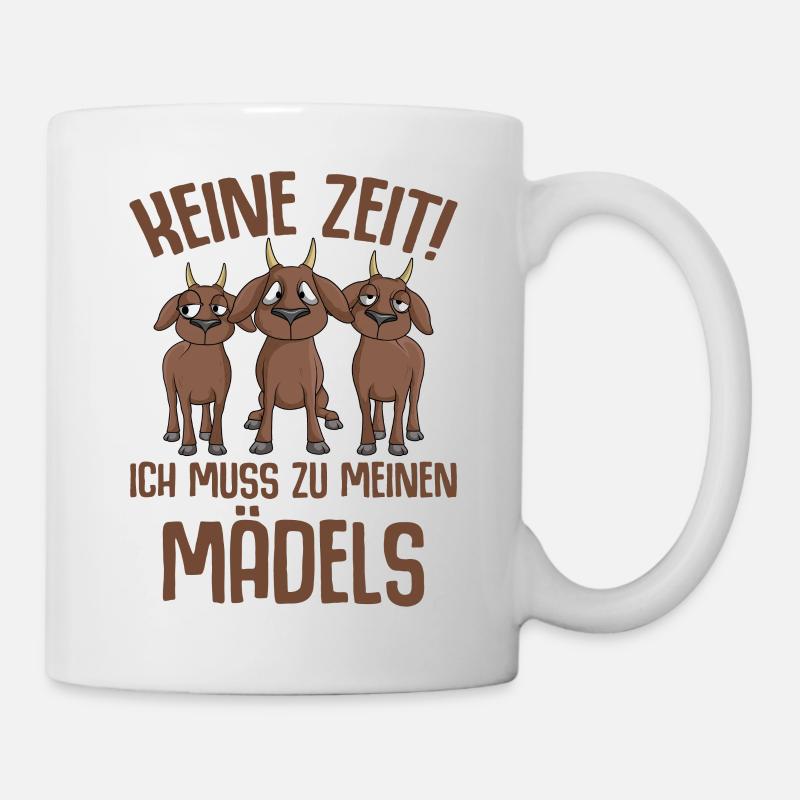 Ziege - Tasse - Weiß