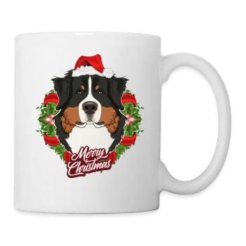 Bernese Mountain Dog Lover I Christmas Bernese - Mug - white - Right