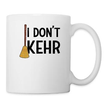 Kehrwoche Schwäbisch Schwabenland Denglisch - Tasse - Weiß - Rechts