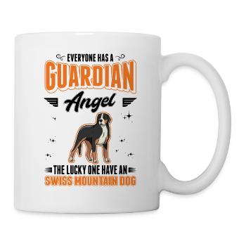 Grand ange gardien suisse des chiens de montagne - Mug blanc - blanc - Droite