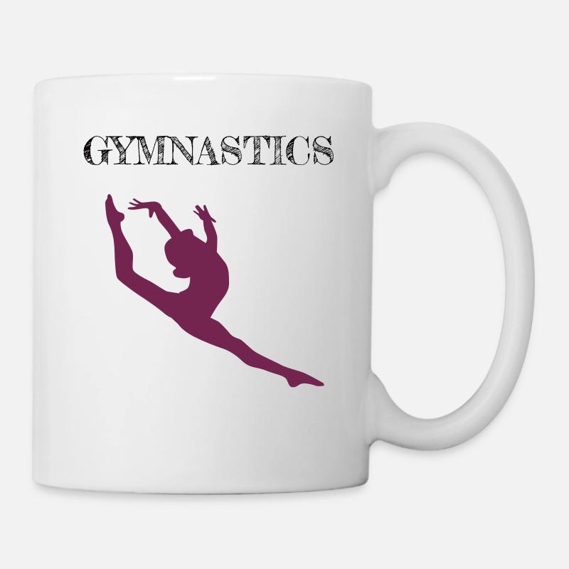 Gymnastics Geräteturnen Kunstturnen - Tasse - Weiß