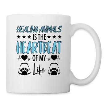 Veterinarian Pet Animal Keeper Veterinary Assistant - Mug - white - Right