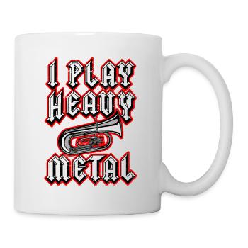 Tubaist I Tuba Instrument I Play Heavy Metal - Mug - white - Right