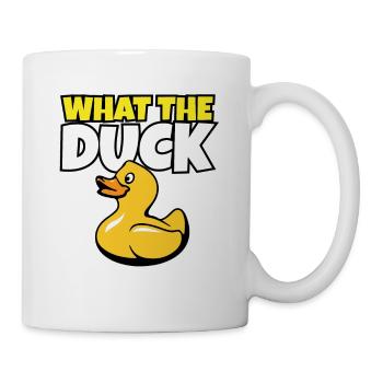 Caoutchouc Ducky I Canard Canards Jouet de bain Quoi le canard - Mug blanc - blanc - Droite