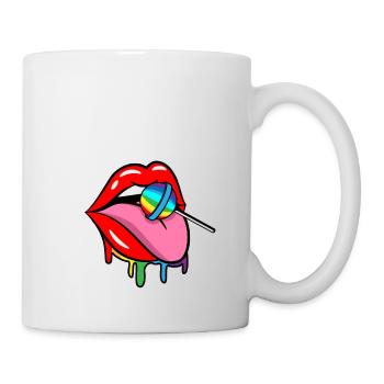 Fierté LGBT I L’arc-en-ciel LGBTQ léché pour que ce soit à moi - Mug blanc - blanc - Droite