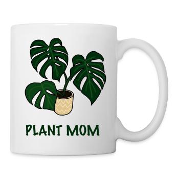 Plant Mom - Tasse - Weiß - Rechts
