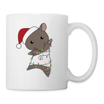 Tapir Christmas Tapir Winter Animals - Mug - white - Right