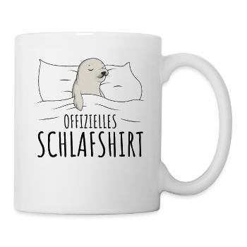 Robbe - Tasse - Weiß - Rechts