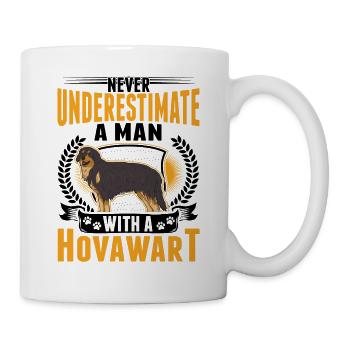 Hovawart Man - Mug - white - Right