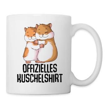 Hamster - Tasse - Weiß - Rechts