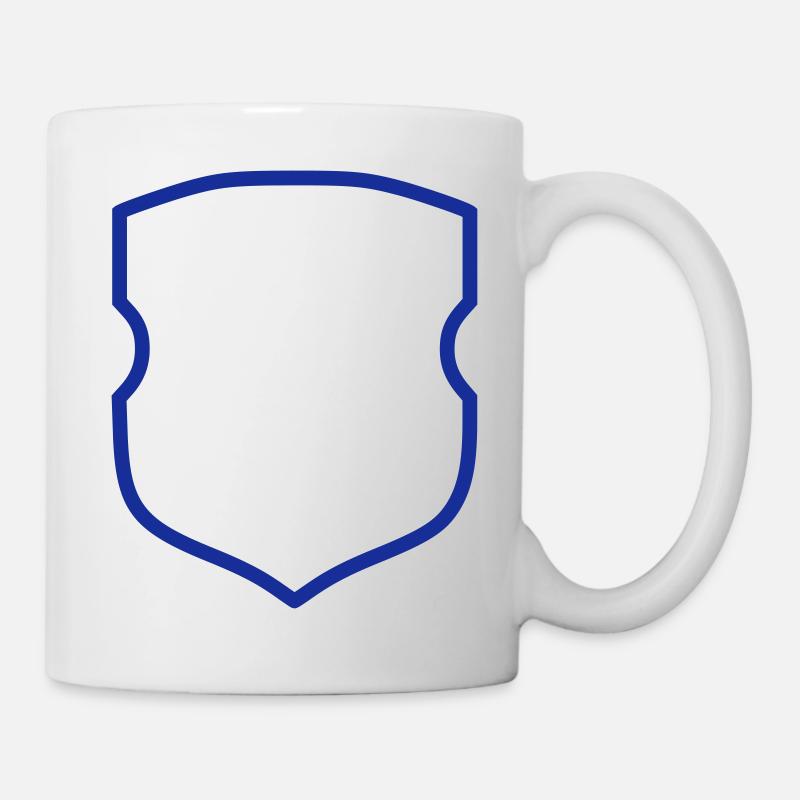 Manteau des bras - Mug blanc - blanc