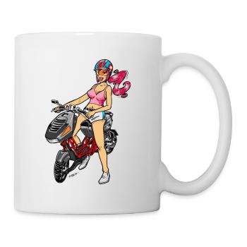 Italjet Dragster - Tasse - Weiß - Rechts